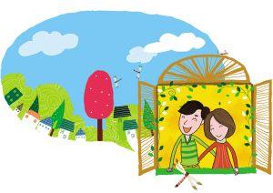 家在哪的图片,一幅描绘温馨家园的视觉画卷